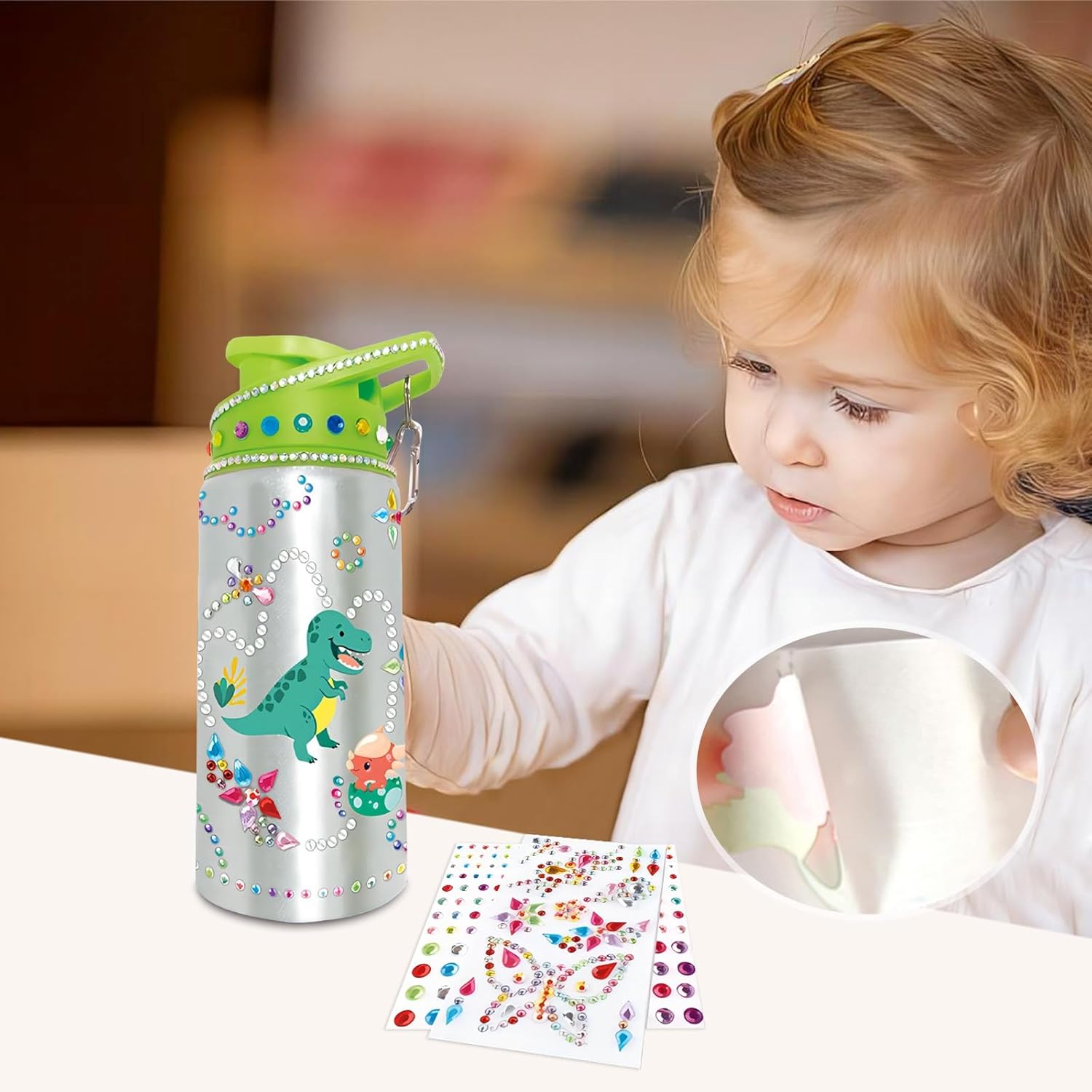 DIY Water Bottle Kids, Decorate Your Own Travel Bottles1